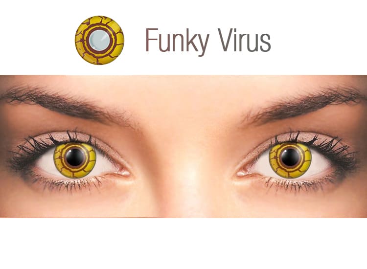 Funky Virus Cosplay Lenses